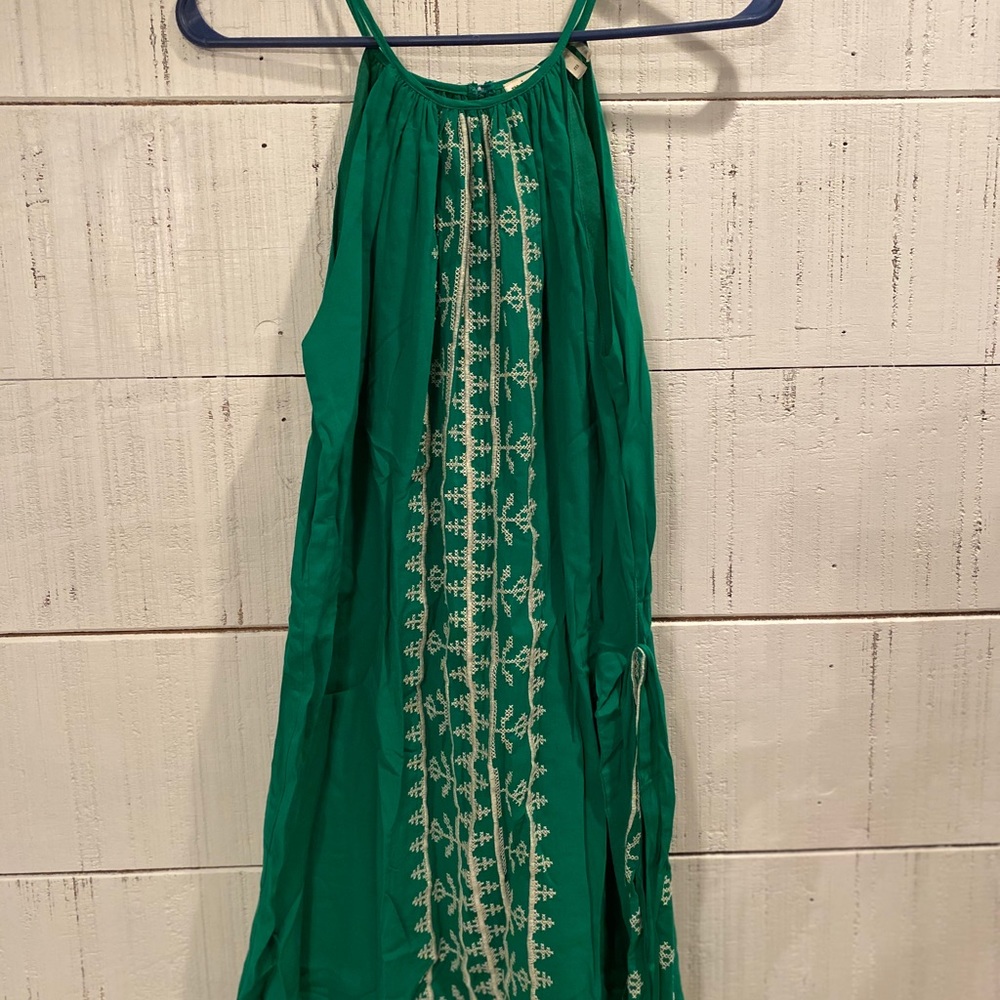 Green dress